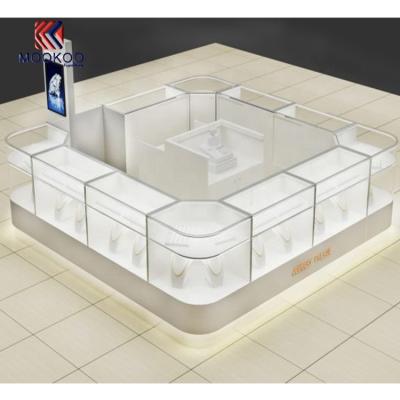 China Retail store good quality display mall jewelry kiosk design made in China for sale