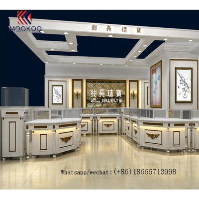 China Commercial retail store kiosk design for jewelry display in mall for sale