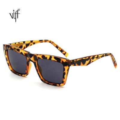 China New Fashion Big Square Eyewear HC17025 VIFF Sunglasses One Piece Oversized Women Shading Big Sun Glasses for sale