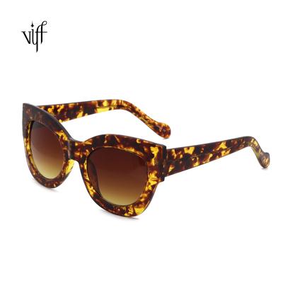 China Wholesale Oversized Cat Eye VIFF Sunglasses HC15033 Good Quality Dropshipping Fashion Sunglass Glass Vintage for sale