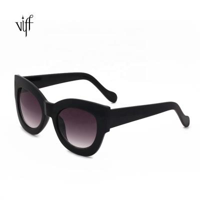 China Round Sunglasses Men Retro Punk Designer Women Fashion Cat Eye VIFF Cat Eye Vintage Sunglasses Supplier HC15033 for sale