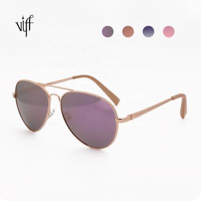 China Round Round VIFF Polarized Aviation Sunglasses HM16379 Metal Frame China Shades Unique Women Cute Sunglasses 2021 for sale