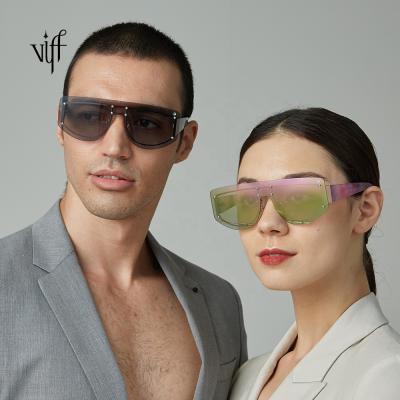 China Fashion Sunglasses Fashion VIFF Metal Sunglasses Polarized Frame Sunglasses China Promotion HP19567A Oversized Sunglasses for sale