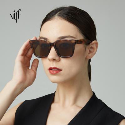 China High Quality HP19698 Fashion Sunglasses VIFF Custom Plastic Frame Fashion Girls Sunglasses for sale