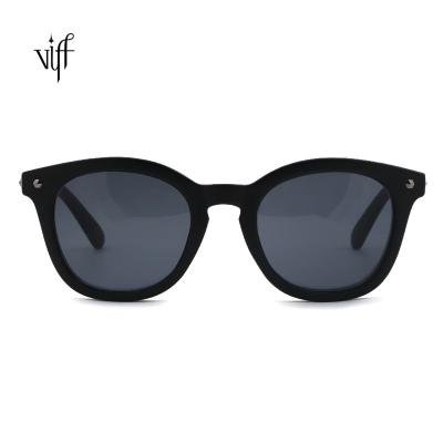 China Retro Round Sunglasses 2021 Women Frame Sunglasses Custom Logo Style Unisex Retro Round Designer VIFF P09740 for sale