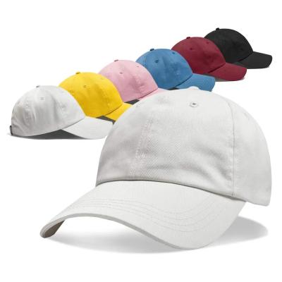 China Custom Waterproof Embroidered 6 Piece Men's Baseball Cap Custom Slim Plain Sports Hat Embroidered Logo for sale