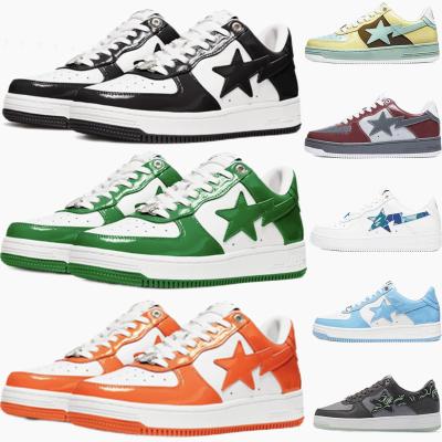 China Fashion\Comfortable\Durable Sport Shoes Prepare Running Bape Sta Walking Boot Lightweight Men Women Sport Bape Casual Shoes Basketball Shoes Mens Skateboarding Sneakers aj for sale