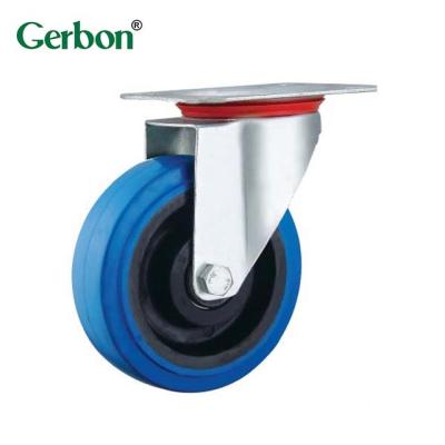 China High Quality Industrial Scaffolding PIVOT Caster Wheel Caster Elastic Rubber for sale