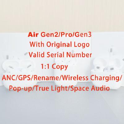 China Original In-Ear ANC Airoha 1562a Huilian Chip Tws Generation 2 2nd 3rd Earphone 3 Earbud Wireless Earphone Pro 1:1 Air Pods Appled for sale