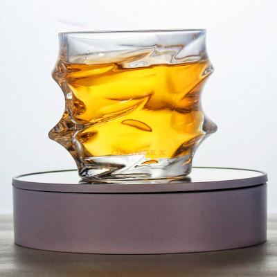 China Wholesale Handmade Lead Free Crystal Clear Wine Glass Whiskey Na Whiskey Tumbler for sale