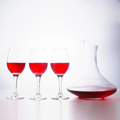 China High Quality Luxury Lead Free Crystal Red Wine Decanters and Gift Wine Decanter Glass Set Set for sale