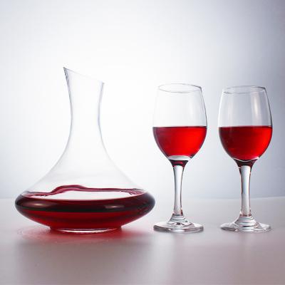 China Na Amazon Success Wine Decanter Set Bulk Wholesale Crystal Decanter Glass Decanter Set for sale