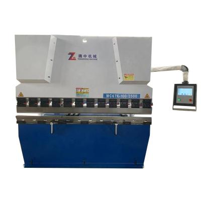 China Metal Bending Hydraulic Press Brake WC67K-200T/3200 Metal Sheet Bending Machine With DA41T System zu verkaufen