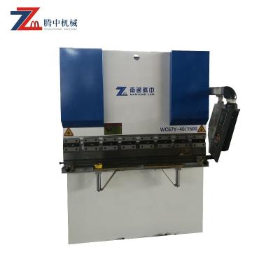 Cina Building Material Shops WC67K/K-40/2000 CNC Hydraulic Press Brake Machine, Small Press Brake in vendita