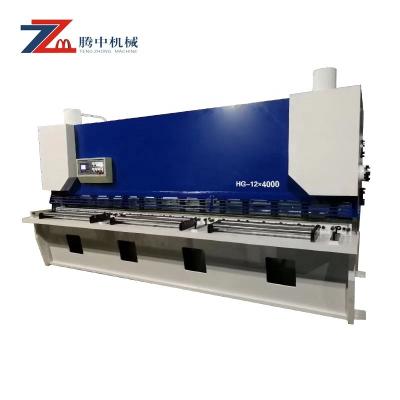 Chine Cutting industrial cheap guillotine metal shear machine for 20mm thickness steel, hydraulic guillotine 20x3200 à vendre