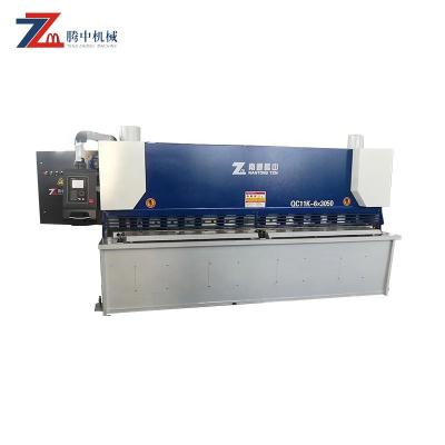 Chine Industrial Metal Reducing Hydraulic Sheet Metal Guillotine Shearing Machine Price QC11Y-6x3200 à vendre