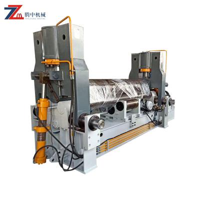 China Building material stores cone bending rolling mill for w11s sheet metal rolling mill, 3 roller plate bending machine W11S-12X2500 en venta