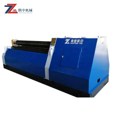 China Building Material Stores w12 30x3000 Hydraulic 4roll Spine Forming CNC Steel Bending Plate Rolling Machine for sale