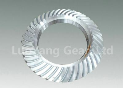 China Alloy Steel Hypoid Ground Spiral Bevel Gear Wheel With CNC Milling Service for sale