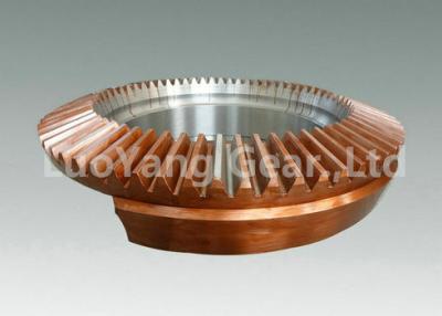 China Professional Casting Copper Straight Bevel Gear With CNC Machining Service for sale