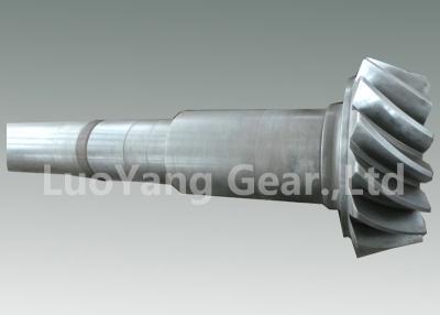 China High Performance Big Arc Bevel Gear Shaft , Steel Forged Gearbox Gears for sale