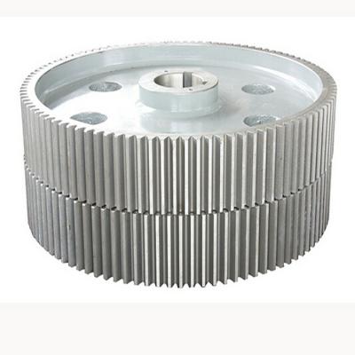 China Alloy Steel Machined Spur Gears , Large Low Speed Gearbox Gears for sale