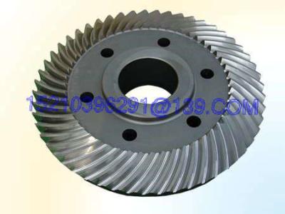 China High Performance Helical Rotating Bevel Gears For Mine Machine for sale