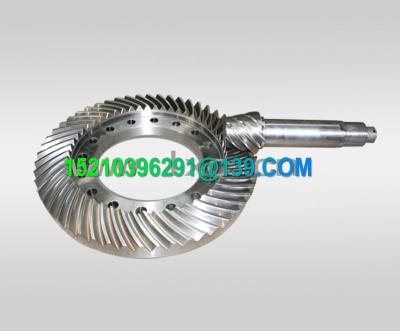 China OEM Auto Parts Fan Bevel Gear Wheel , Precision Steel Bevel Ring Gears for sale