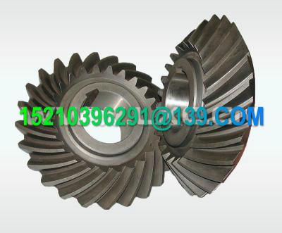 China Custom Carbon Steel Helical Bevel Gear , Spiral Bevel Miter Gear Forged for sale