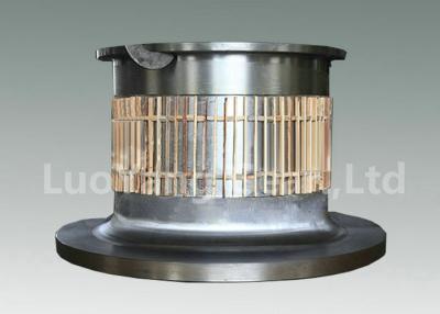 China Casting Steel Hollow Shafts For Ball Mill Spare Parts / Ball Mill End Cover for sale