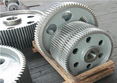 China Casting Steel Straight Tooth Gears Spur Precision Machining Contrate Gears for sale