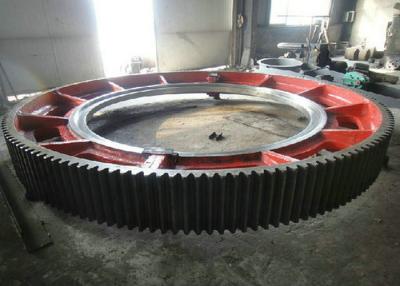 China Stainless Steel Metal Half Heavy Duty Gears Tooth Ring For Milling Machinery for sale