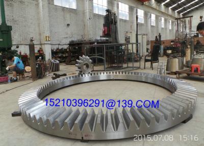 China Hardened Main Drive CNC Machining Gears For Drill Milling , High Precision for sale