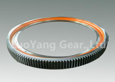 China Casting Pitch CNC Machining Helical Spur Gears Ring Pinion For Machine Parts for sale