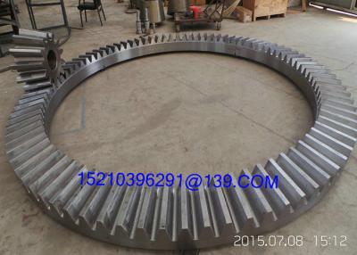 China Heavy Duty Mill Straight Bevel Gear Planetary Pinion , Large Diameter for sale