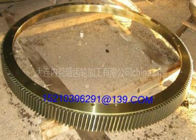 China Turntable Rotating Ring CNC Machining Gears Rolling Mill Fixed Gear Wheels for sale