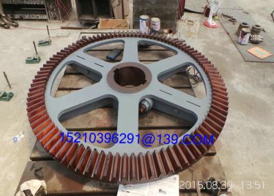 China Industrial Equipment Forged Steel Swing Bevel Gears For CNC Machining for sale