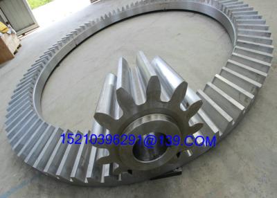 China Hydraulic Mining Casting Skew Bevel Gears With CNC Milling Service 36-26-26 Tooth for sale