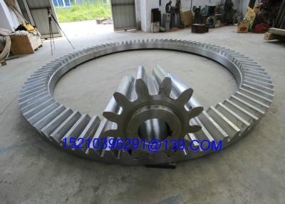 China Automotive Precision Bevel Gears Wheel , Cast Steel Roller Bearing Gears for sale