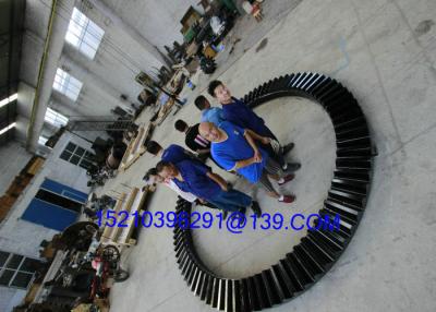 China High Speed Transmission Gears Large Spiral Bevel 420 mm Width For Auto Part for sale