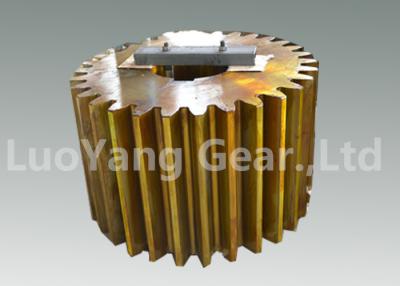 China Internal Cylindrical Spur Straight Cut Gear Ball Mill Ring Gears Wheel for sale