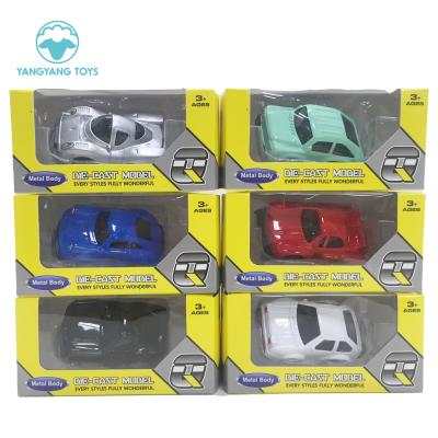 China Diecast toy 2020 new Q version alloy pull back archaize 1.64 race cars kids toys with high quality and cheap price for sale