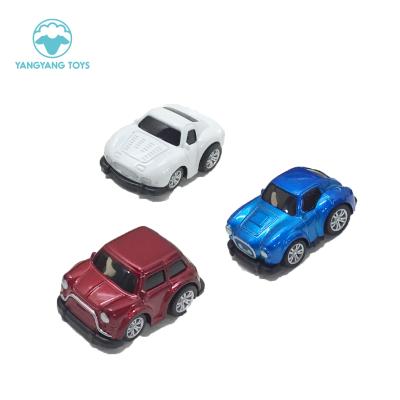 China 2020 new mini Q alloy diecast toy version pull back classic 1.64 diecast car children's toys 6 design toys with high quality and cheap price for sale