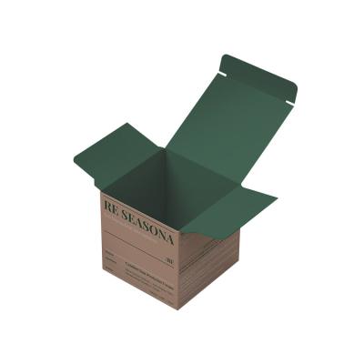 China Recyclable 4C/Uv Printing Luxury paper box cardboard kraft paper packing box custom paper pack gift box for sale