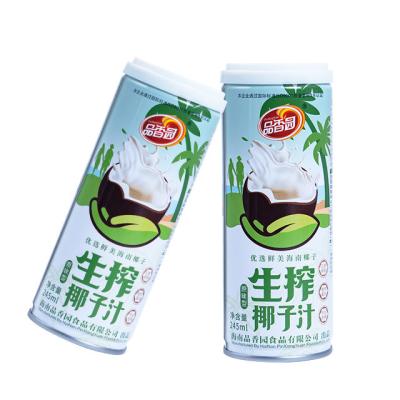 China Natural High Quality Fresh Squeezed Canned Coconut Milk Juice Drink for sale