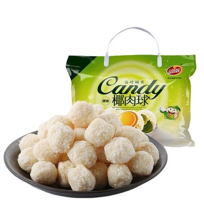 China Natural Fruit Flavor High Quality Coconut Coated Soft Candy for sale