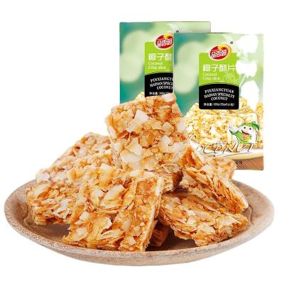 China Natural Coconut Chips Biscuit Creamy Crispy Cookies Manufacturer in China for sale