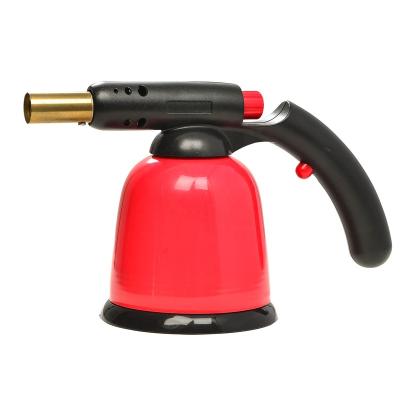 China Flame temperature and height can be adjusted portable camping butane welding gas blowtorch outdoor and home burner for sale