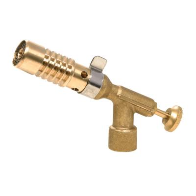 China Round Pipe Diameter Can Bend Screw Type Gas Torch KLL7023C Brass for sale