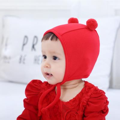 China 100% Cotton Plush Baby Hood Cotton Baby Beanie Hat Baby Hat For Female, Baby for sale